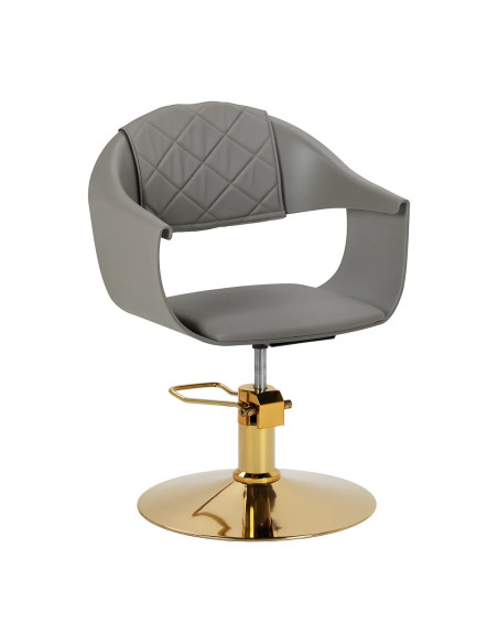 ASTORIA Zwart & Goud Kappersstoel – Professionele Elegantie en Premium Comfort