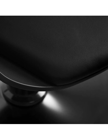 ASTORIA zwarte kappersstoel – professionele elegantie en ultiem comfort