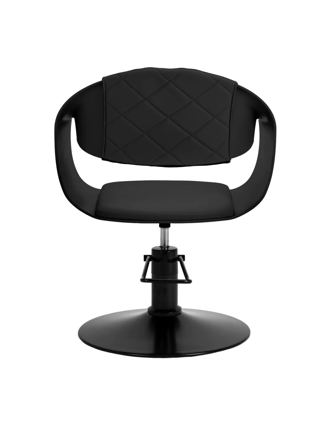 ASTORIA Friseurstuhl in Schwarz – Professionelle Eleganz und erstklassiger Komfort