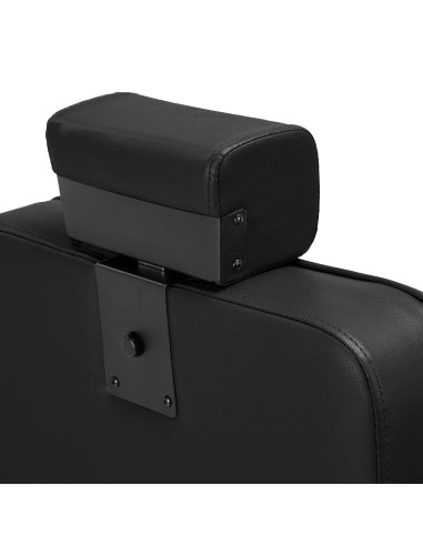 Fotel barberski Diamond Black – nowoczesny design i profesjonalna ergonomia 