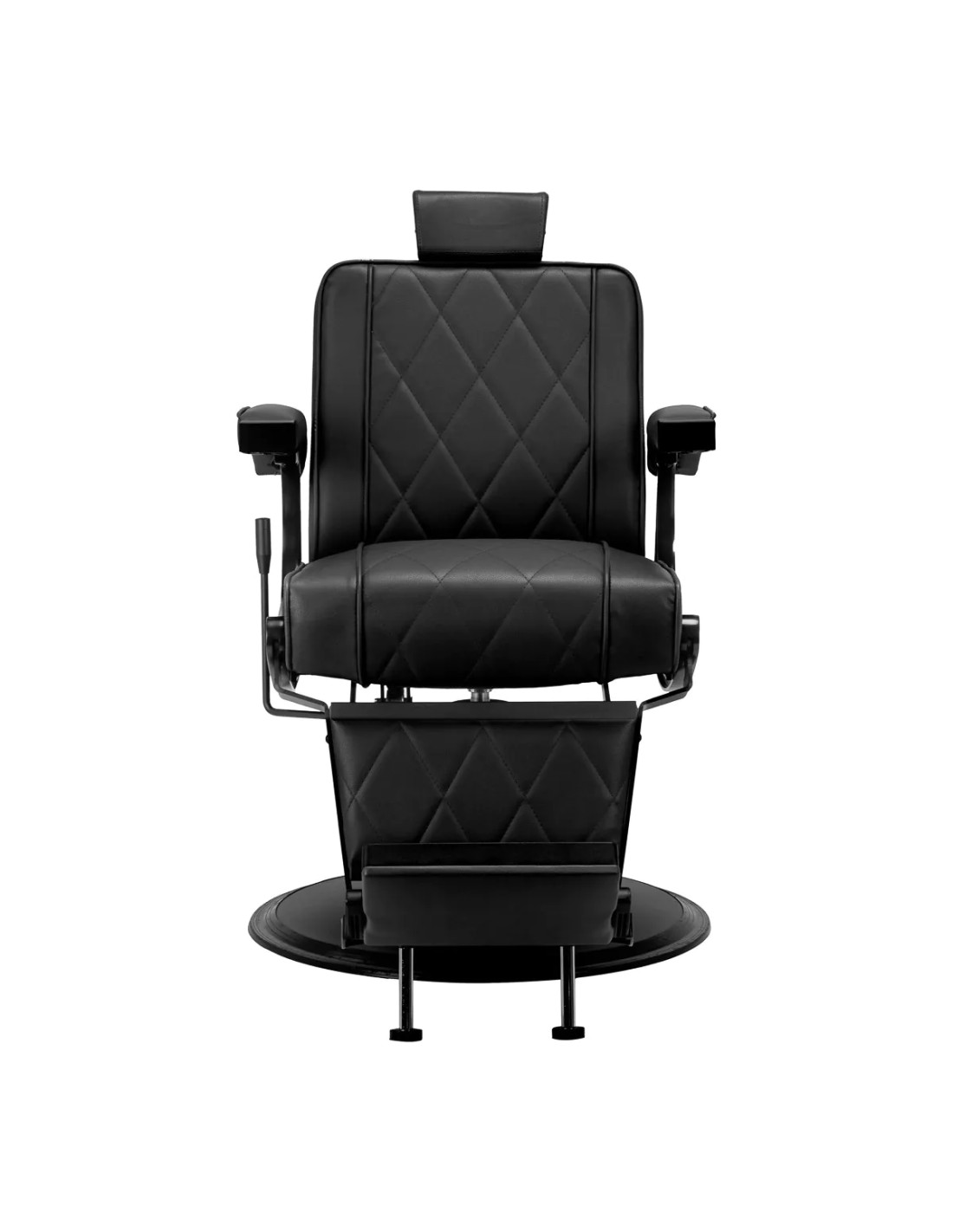 Barberstuhl Diamond Black – Modernes Design & professionelle Ergonomie 