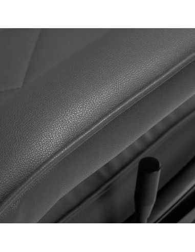 Barberstuhl Diamond, Schwarz und Grau – Modernes Design & professionelle Ergonomie 