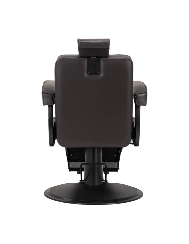 Cadeira de barbeiro Diamond Brown – Design moderno e ergonomia profissional 