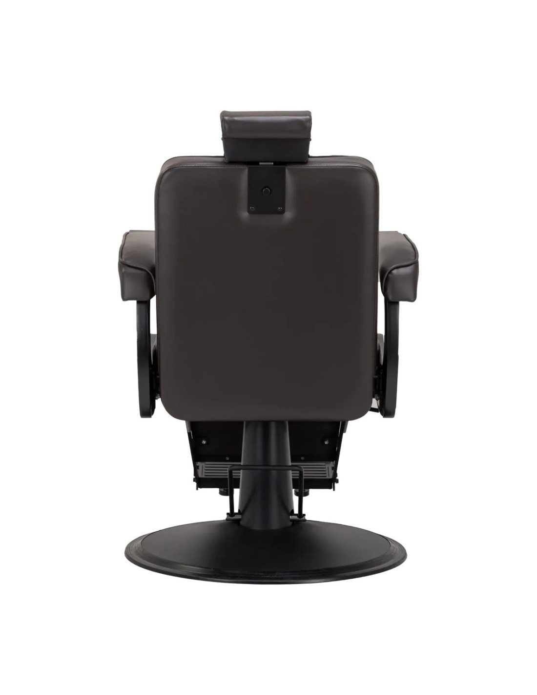 Fotel barberski Diamond Brown – nowoczesny design i profesjonalna ergonomia 