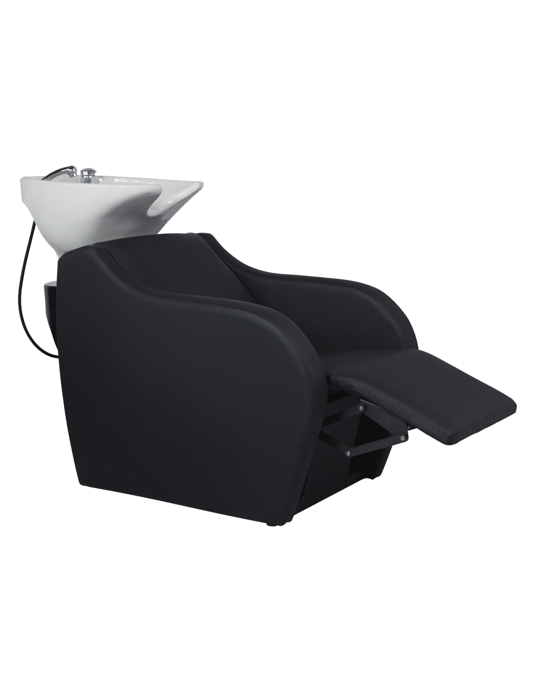 Bac à Shampoing Massant METRI avec Repose-Jambes Électrique | GoldBeauté