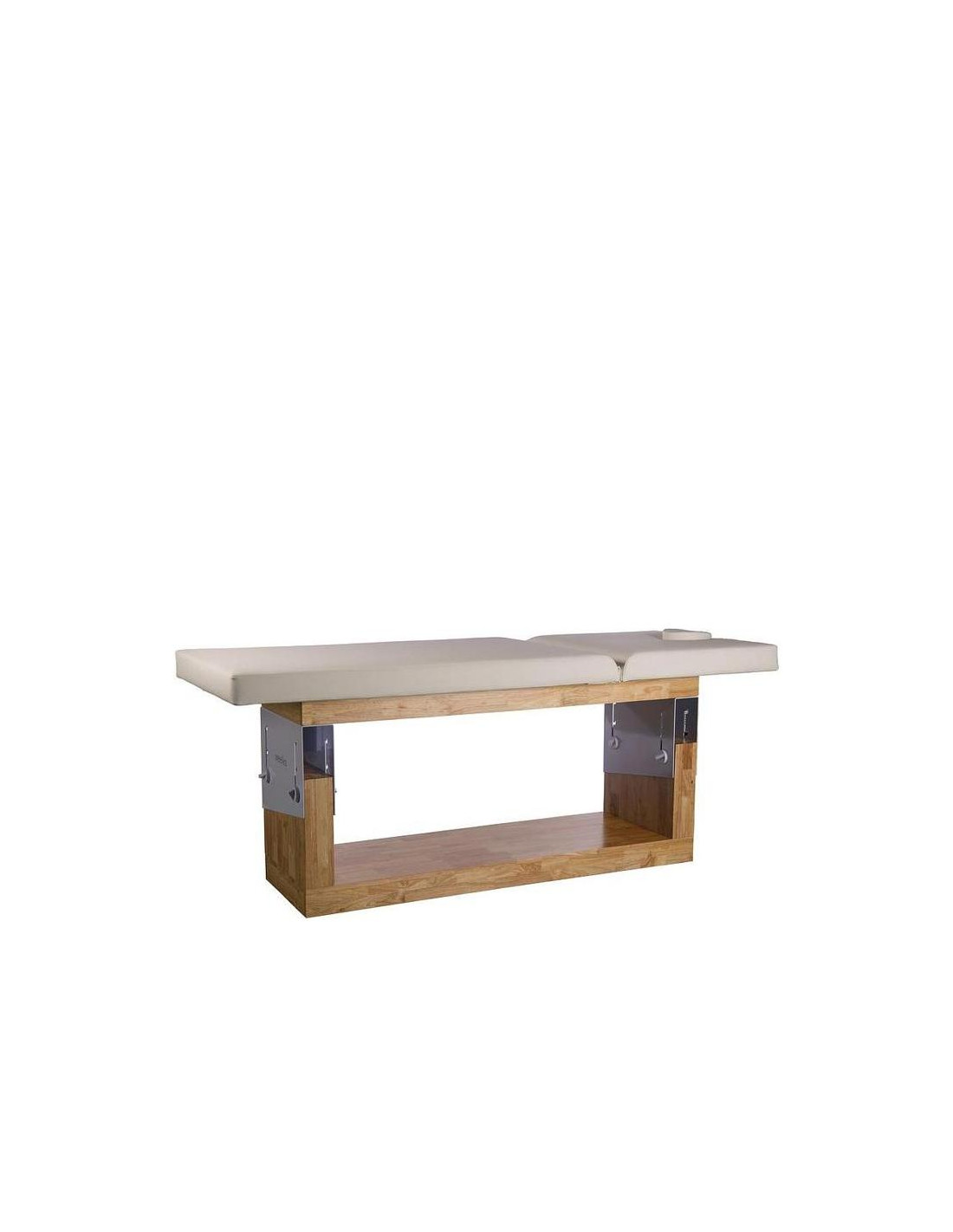 Lettino fisso OCCI, legno naturale, 2 sezioni | Pro