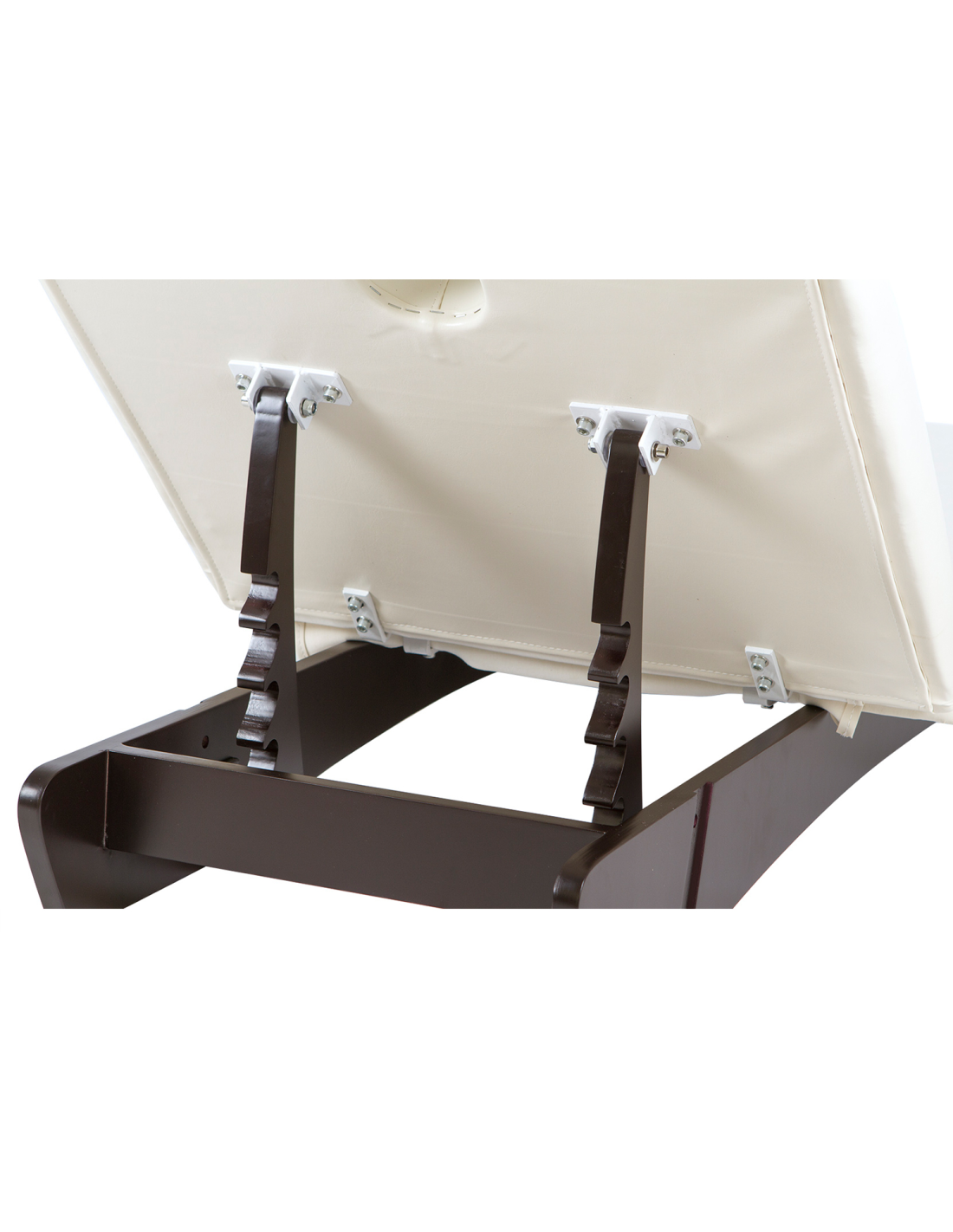Table de Soins Fixe DELTO en Bois Wengé – 2 Sections Professionnelle 