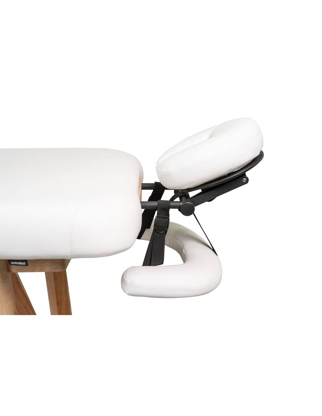 ROOTS Feste Massageliege aus massivem Naturholz – Professionelle Wellness