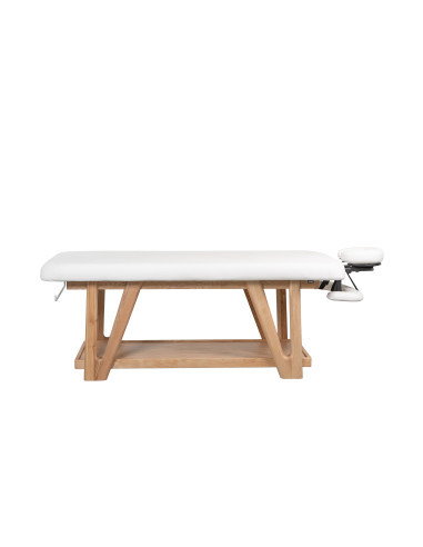 Table de Massage Fixe ROOTS en Bois Massif Naturel – Professionnelle Bien-Être 