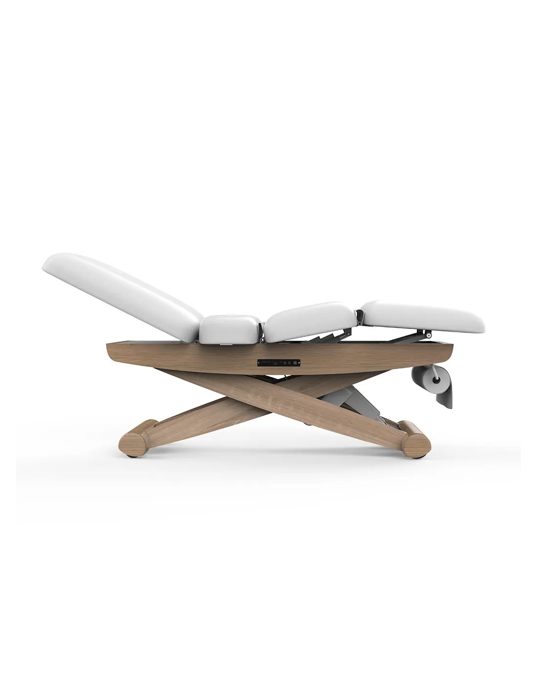 Livia elektrische massagetafel: modern en ergonomisch comfort voor schoonheidsspecialisten.