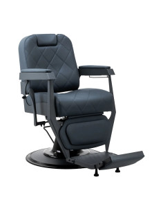 NOVARA Graphite Barber chair – Hydraulic Swivel & Reclining Backrest