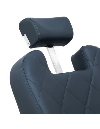 Fauteuil Barbier NOVARA Graphite – Hydraulique Rotatif & Dossier Inclinable 