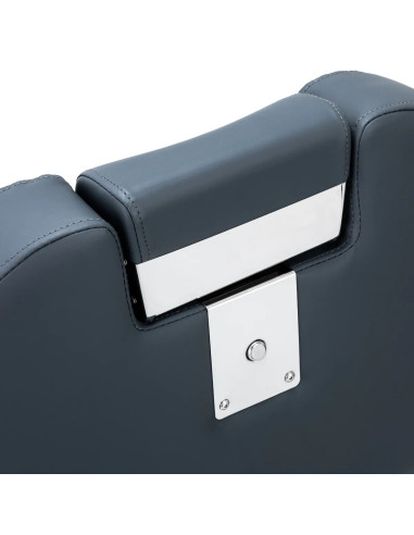 Fauteuil Barbier NOVARA Graphite – Hydraulique Rotatif & Dossier Inclinable 