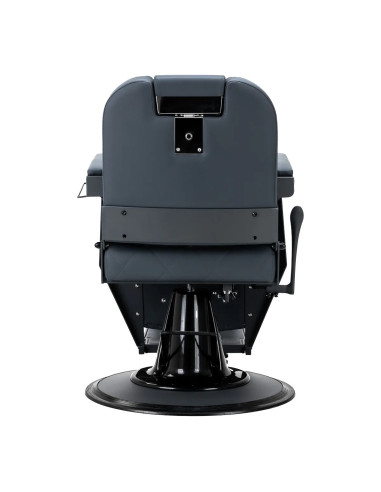 NOVARA Graphite Barber chair – Hydraulic Swivel & Reclining Backrest 