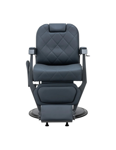NOVARA Graphite Barber chair – Hydraulic Swivel & Reclining Backrest 