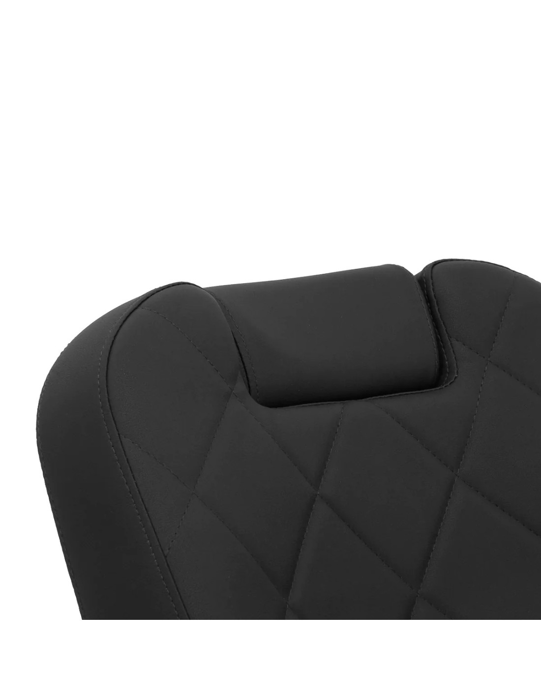 NOVARA Barber chair , Black & Graphite – Hydraulic Swivel & Reclining Backrest 