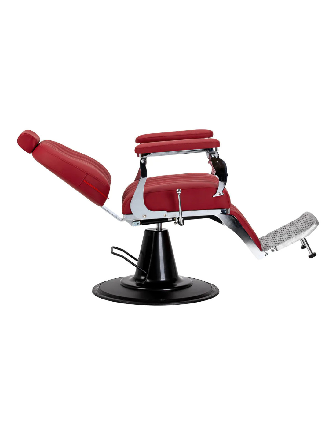 ALESSANDRO Red Barber chair – Hydraulic Reclining Pro 