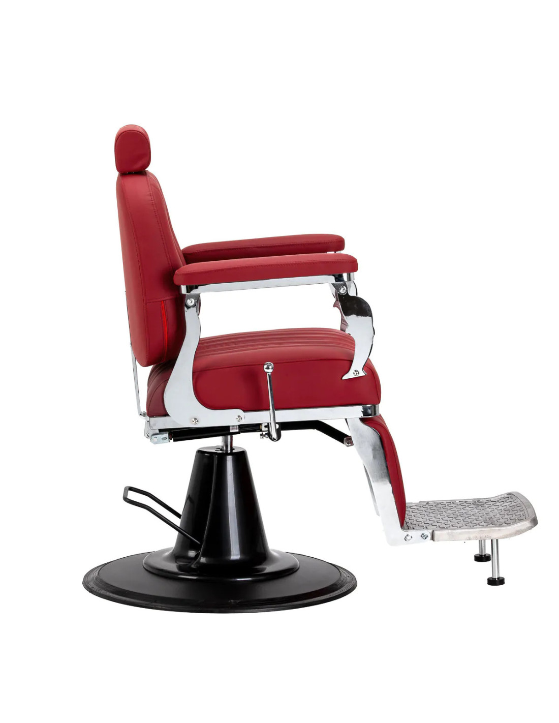 ALESSANDRO Red Barber chair – Hydraulic Reclining Pro 