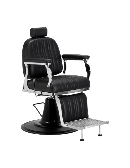ALESSANDRO Barber chair , Black | Hydraulic Reclining Pro