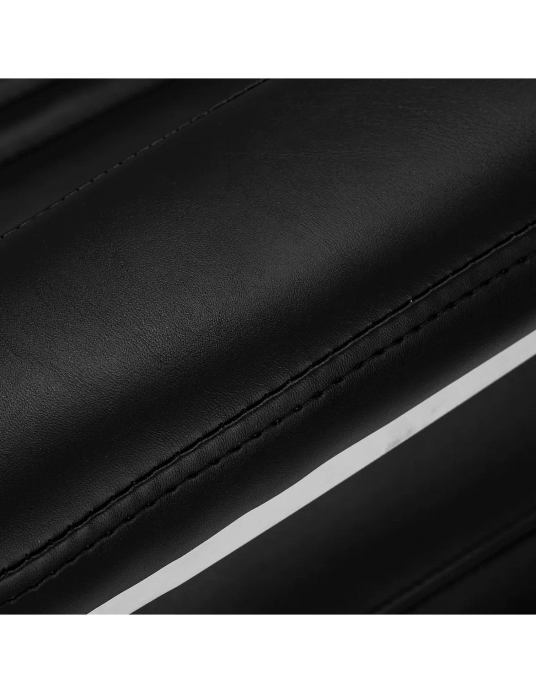 Sillón de barbero negro ALESSANDRO – Reclinable hidráulico Pro 