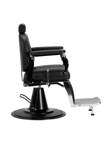 ALESSANDRO Black Barber chair – Hydraulic Reclining Pro 