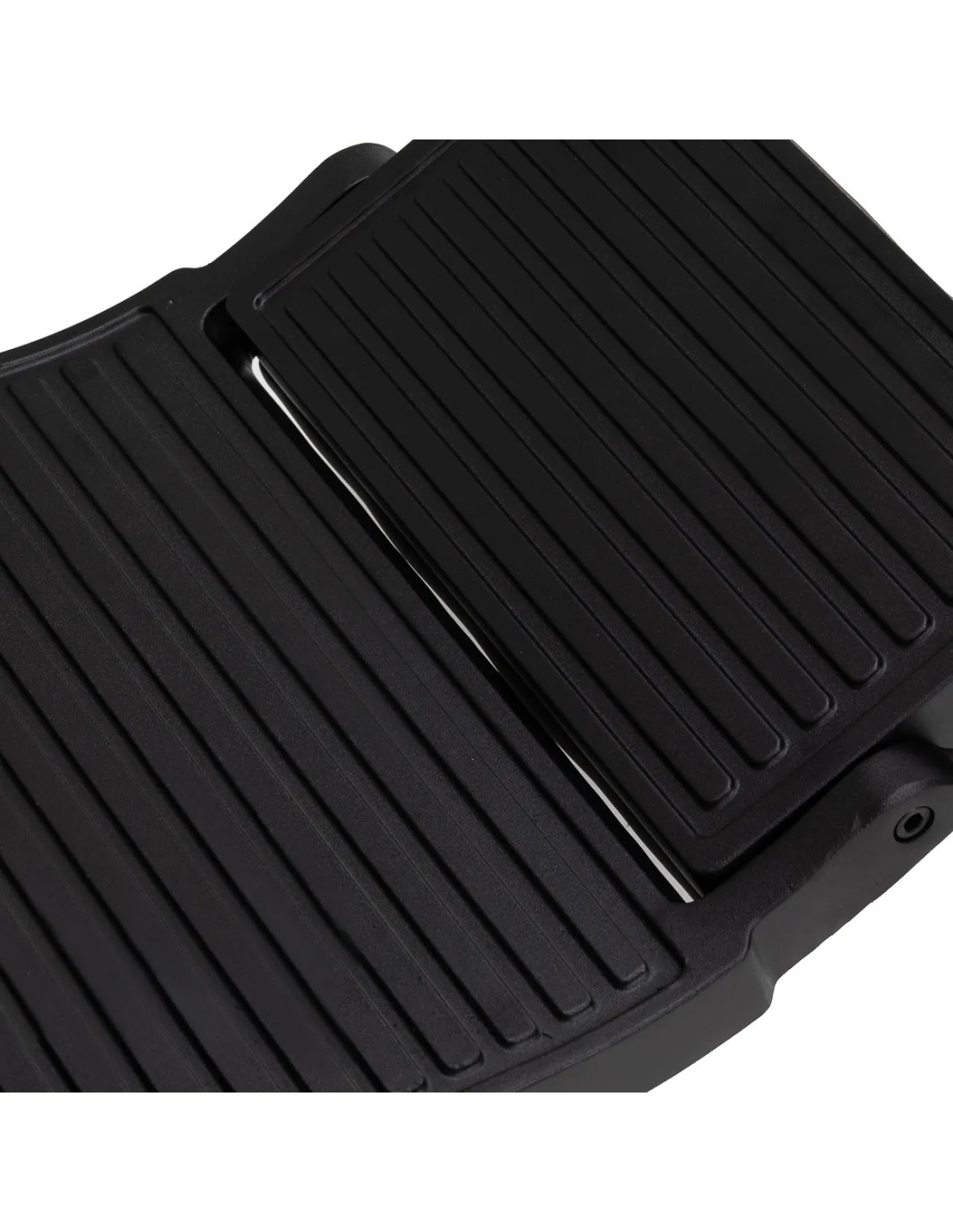 Poltrona barbiere NOVARA nera e marrone | Idraulica professionale