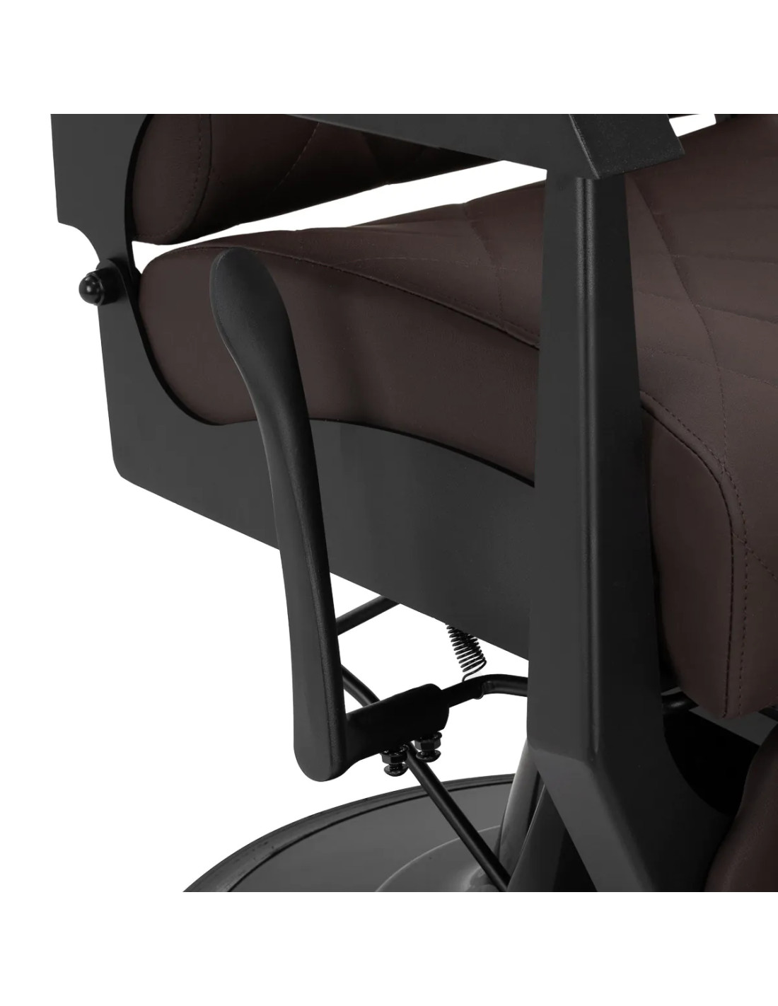 NOVARA Barber chair Black & Brown | Professional Hydraulics