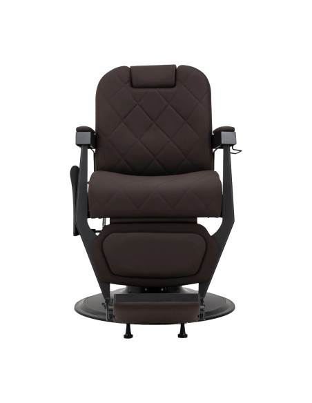 NOVARA Barber chair Black & Brown | Professional Hydraulics