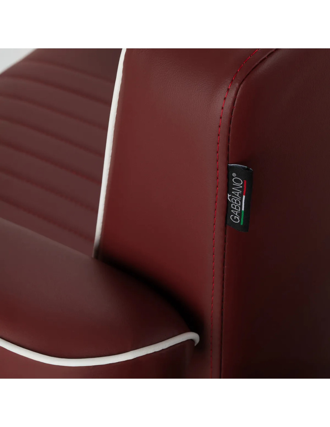 SALVATORE Barber chair , Red & Chrome – Hydraulic Reclining Pro 