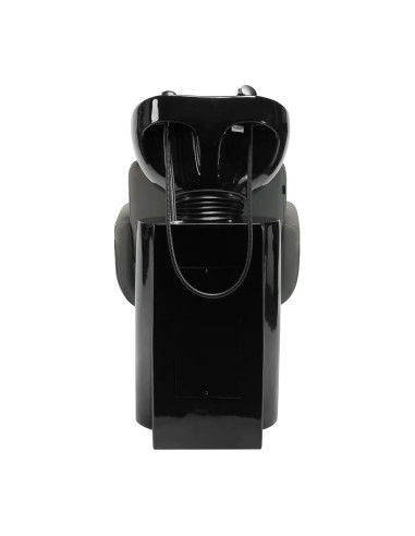 Bac de Coiffure Naples Grey Stone – Design Moderne & Cuvette Céramique Noire 