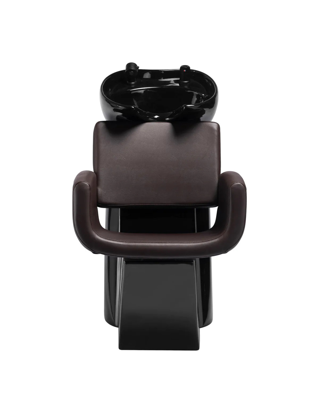 Bac de Coiffure Naples Marron Chocolat – Design Italien & Confort Premium 