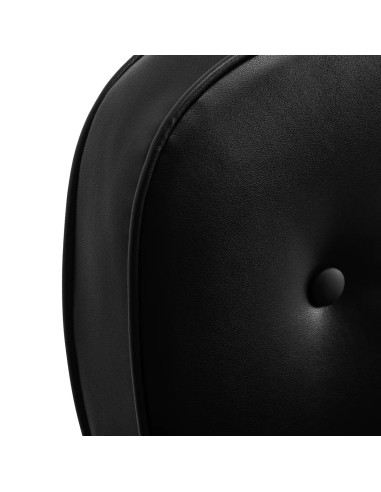 ILARIA Styling Chair, Full Black – 360° Swivel & Professional Hydraulic Lift