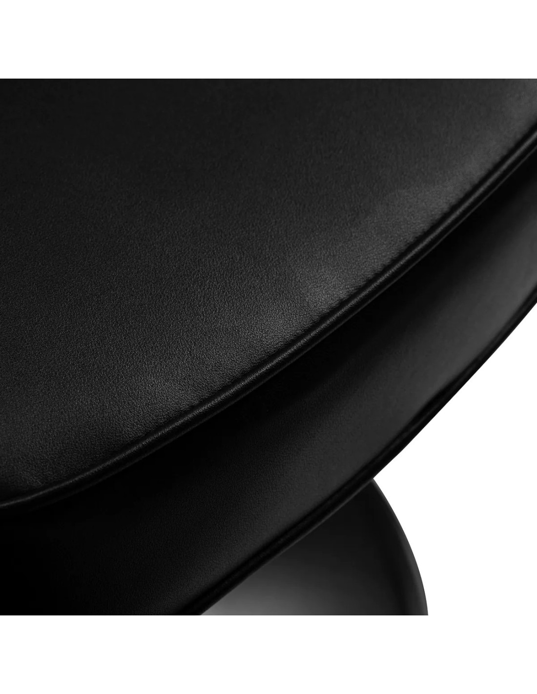 Fauteuil de Coiffage ILARIA Full Black – Pivotant 360° & Vérin Hydraulique Pro 