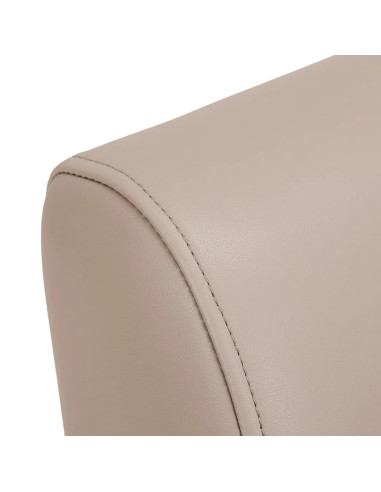 GABRIELLA Stylingstoel, Beige & Zwart – 360° Draaibaar & Hydraulische Lift