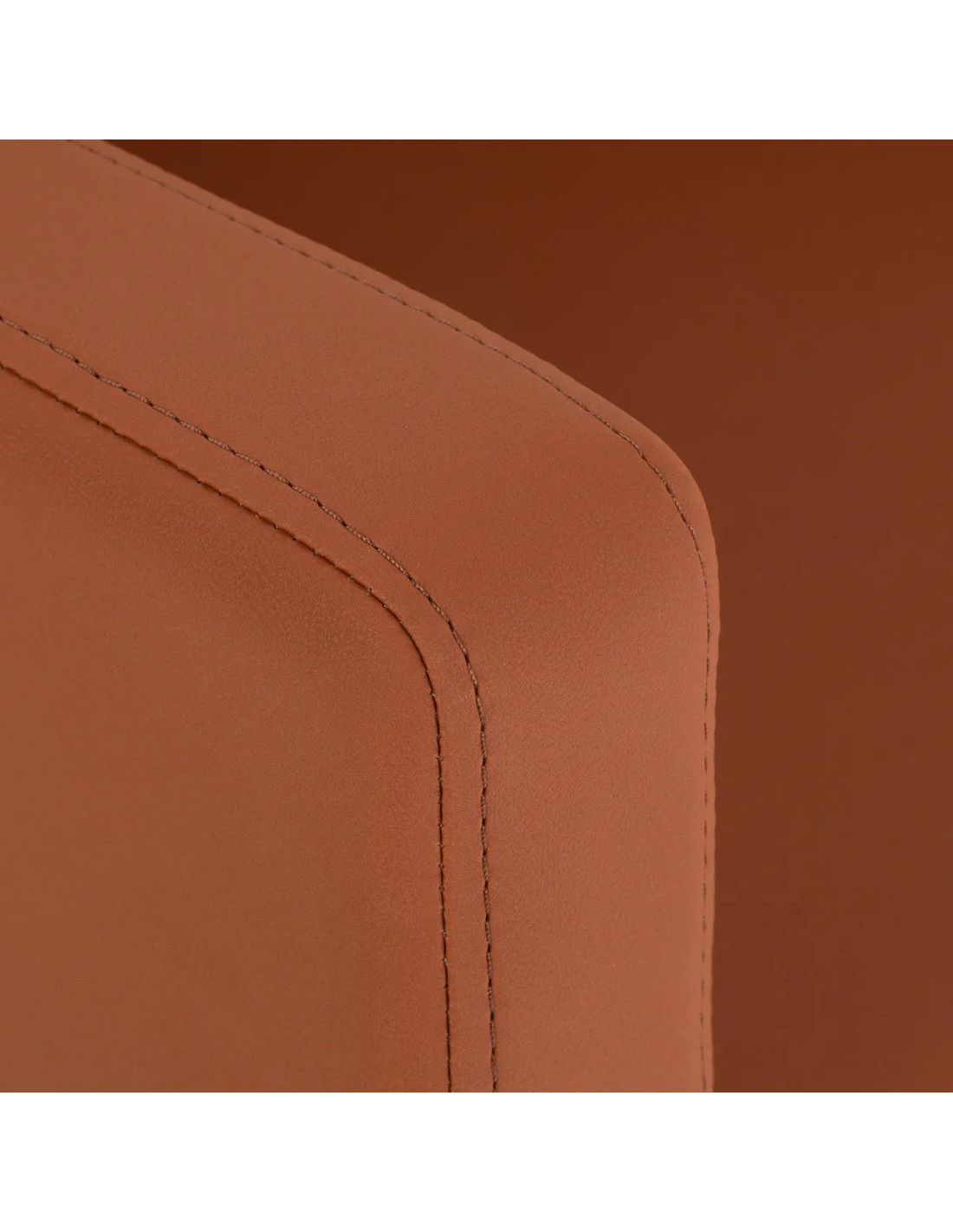 Poltrona da parrucchiere STEFANIA, marrone terracotta