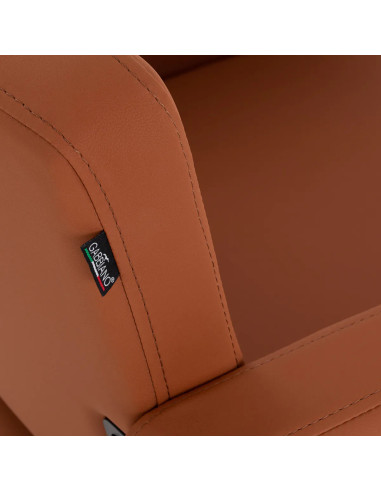 STEFANIA Styling Chair, Terracotta Brown