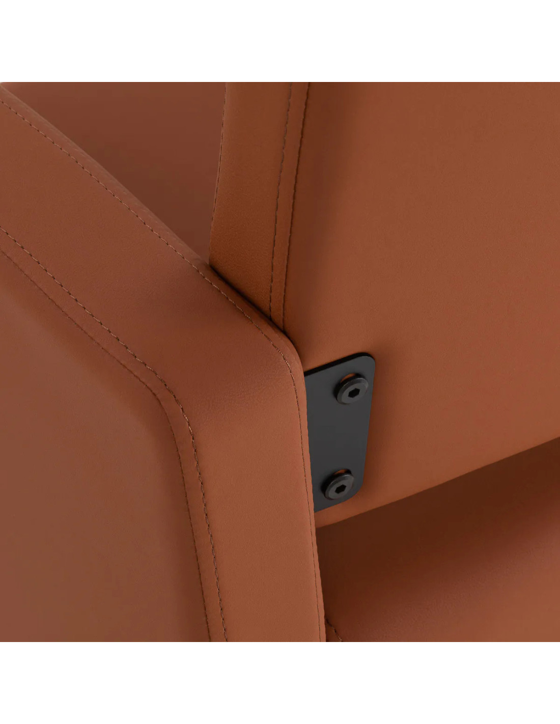 STEFANIA Styling Chair, Terracotta Brown