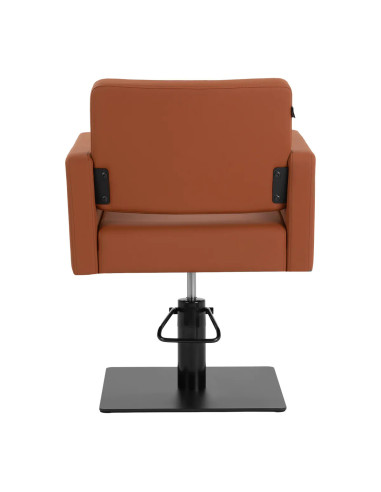 Fauteuil de coiffage STEFANIA Marron Terracotta 