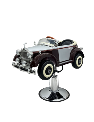 Kinderkappersstoel in Rolls-Royce-stijl – Retro auto