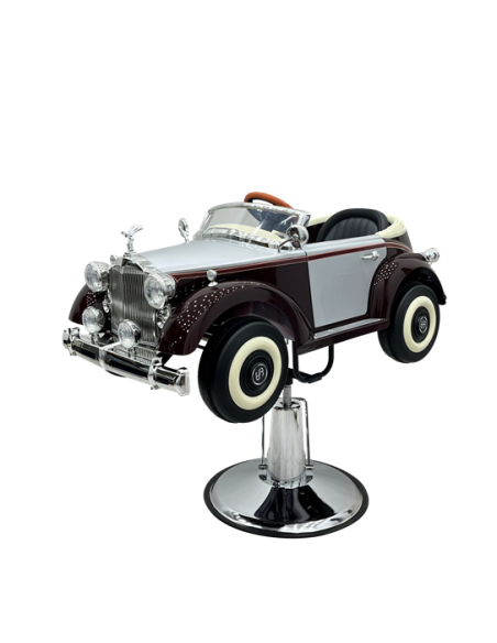 Kinderkappersstoel in Rolls-Royce-stijl – Retro auto