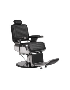 Fauteuil Barbier Steel Vintage Pro – Style Industriel & Inox Brut