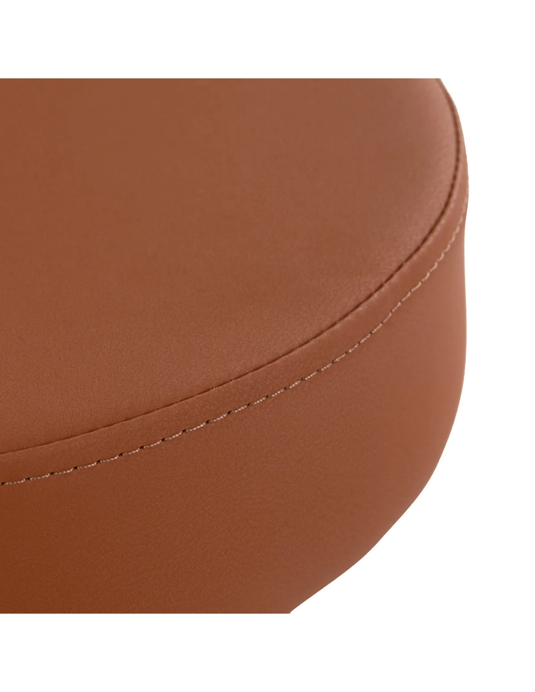 STEFANIA Hairdressing Stool, Terracotta Brown – Professional Comfort & Style