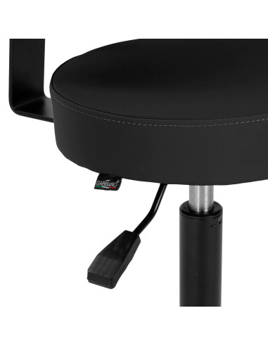 Tabouret de coiffure STEFANIA Full Black 