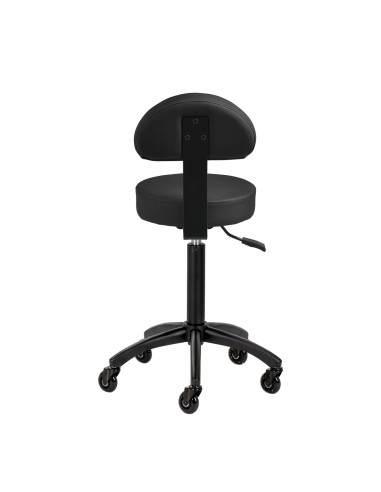 Tabouret de coiffure STEFANIA Full Black 