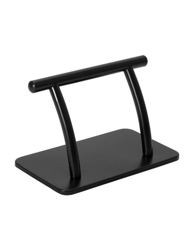 Matera Friseurstuhl, schwarz, hydraulisch – Ergonomischer Komfort und Salonstabilität