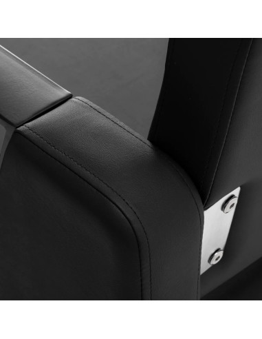 Matera Black Hydraulic Hairdressing Chair – Ergonomic Comfort & Salon Stability