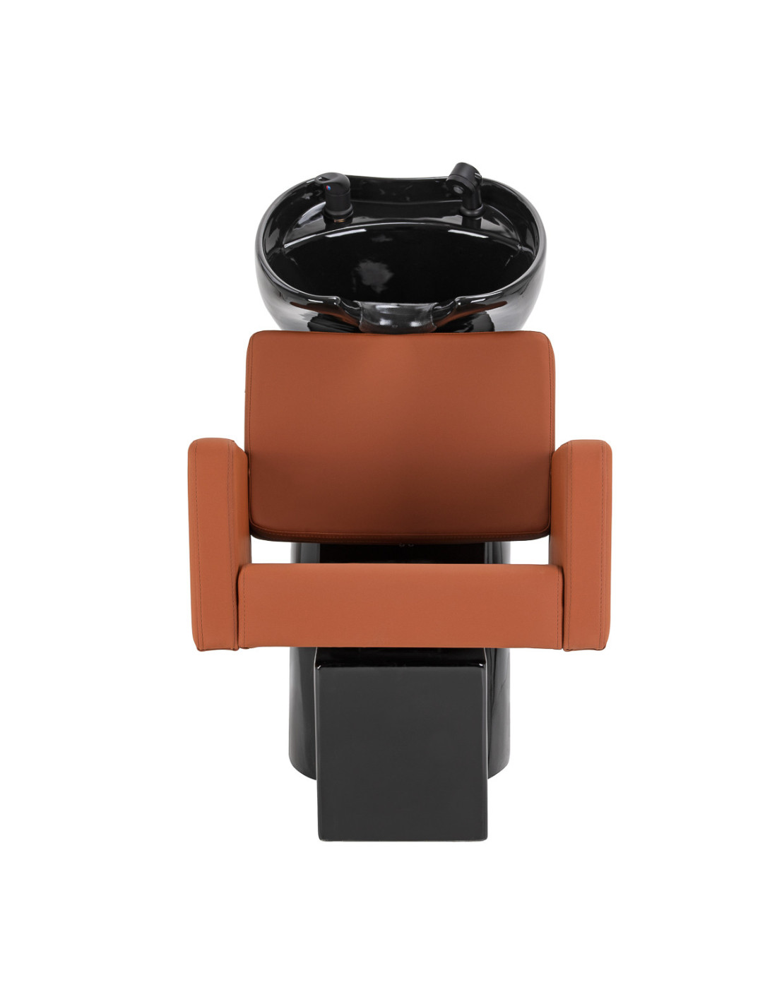 STEFANIA Shampoo unit – Hairdressing Wash Station, Terracotta Brown 