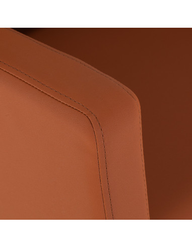 STEFANIA Shampoo unit – Hairdressing Wash Station, Terracotta Brown 