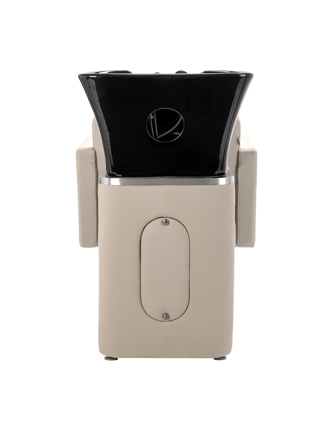 Bac à Shampoing Bellagio-Z Gris Beige – Bac de Lavage Coiffure Professionnel 