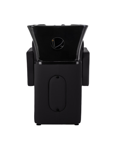 Lavatesta parrucchiere Bellagio-Z Nero – Lavatesta professionale per parrucchieri 